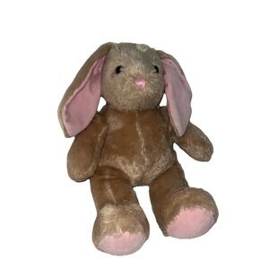 Build A Bear Bunny Rabbit Pawlette Classic Beige Pink Plush Stuffed Animal